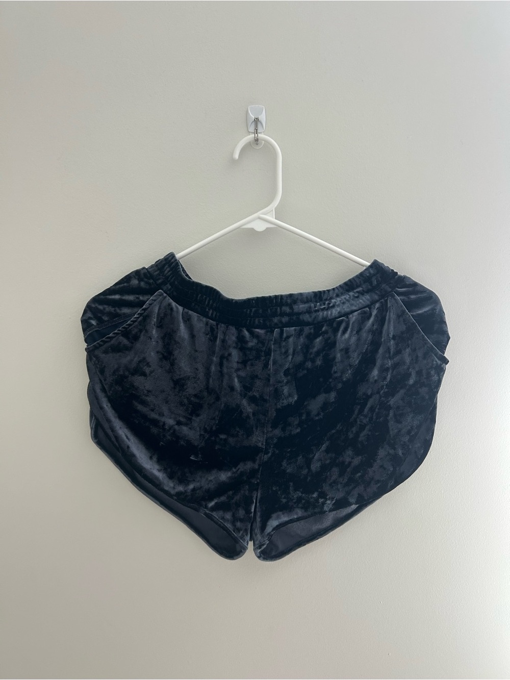 Black Velvet Women’s Shorts - Classic Lounge Style